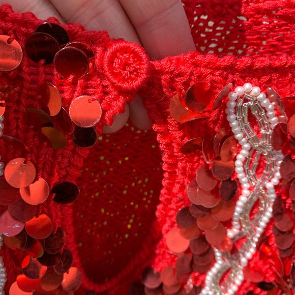 💚💚 Vintage beaded and sequin sweater - Picture 6 of 6